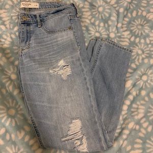 Mid rise A&F jeans